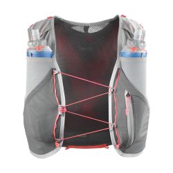 Veste d'hydratation running ADV Skin 5 Castlerock + flasks