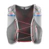 Veste d'hydratation running ADV Skin 5 Castlerock + flasks