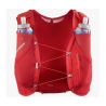 Veste d'hydratation running ADV Skin 5 Flame Scarlet+ flasks