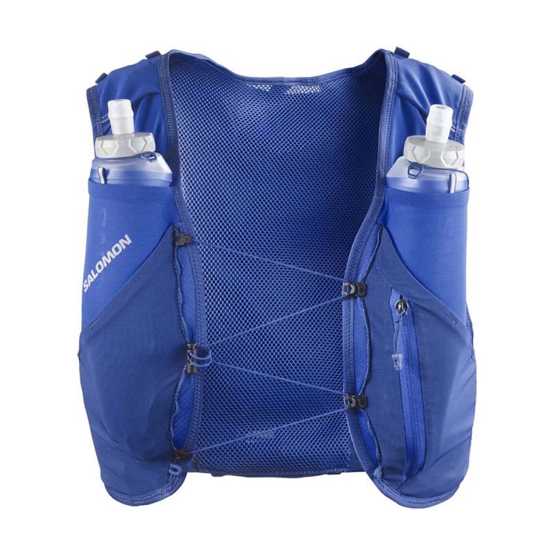 Veste d'hydratation running ADV Skin 5 Nautical Blue + flasks Veste d'hydratation running ADV Skin 5 Nautical Blue + flasks