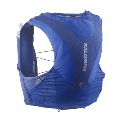Veste d'hydratation running ADV Skin 5 Nautical Blue + flasks