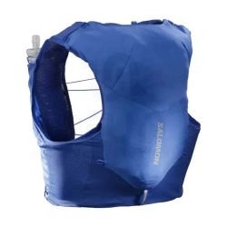 Veste d'hydratation running ADV Skin 5 Nautical Blue + flasks