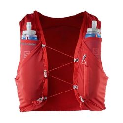 Veste d'hydratation running ADV Skin 5 Berry + flasks