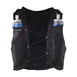 Veste d'hydratation running ADV Skin 5 Noir + flasks