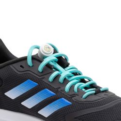 Lacets Silicone Running - Lagon
