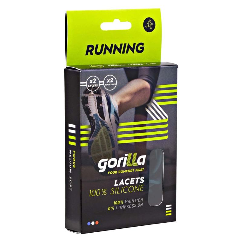 Lacets Silicone Running - Lagon