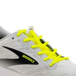 Lacets Silicone Triathlon - Jaune Fluo