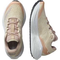 Aero Glide 3 Grvl - Chaussure Gravel running Femme - Shortbread / White / Fusion Coral