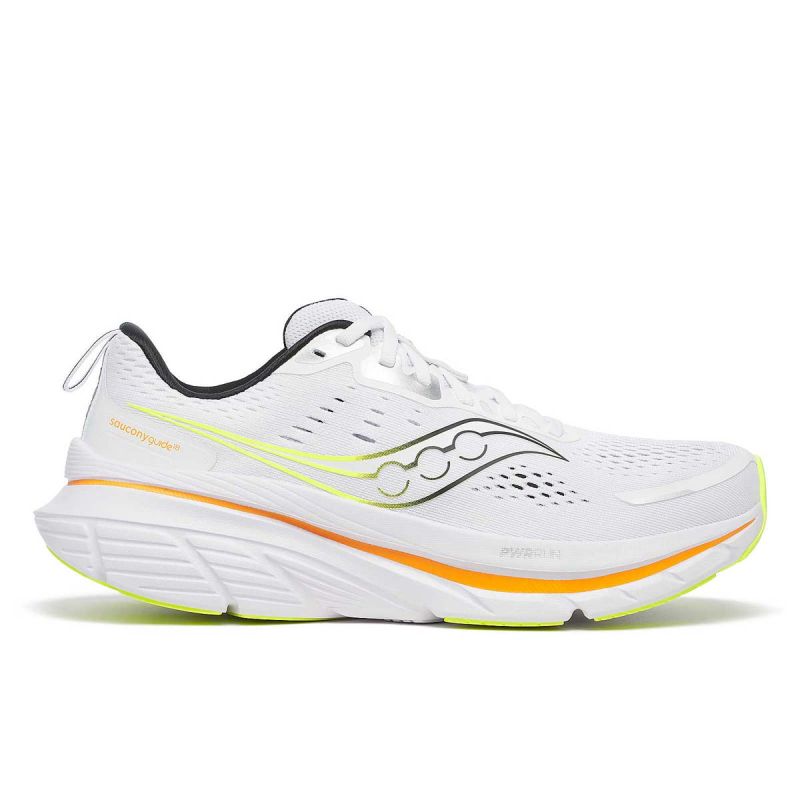 Guide 18 - Chaussures de running Homme - White / Peel Guide 18 - Chaussures de running Homme - White / Peel