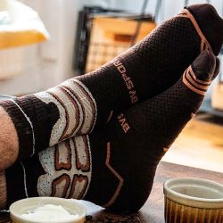 Chaussettes Trail Ultra Collector Nutrisocks - Tiramisu
