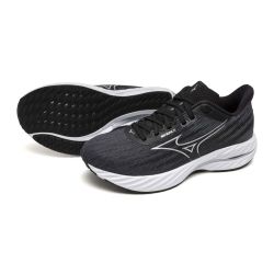 Wave Inspire 21 - Chaussure de course sur route Femme - Black / Silver / Metallic Gray/ 