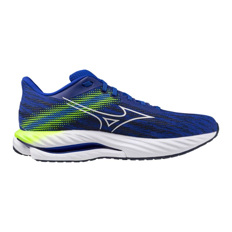 Wave Inspire 21 - Chaussure de course sur route Homme - Reflex Blue/ White / Green Gecko
