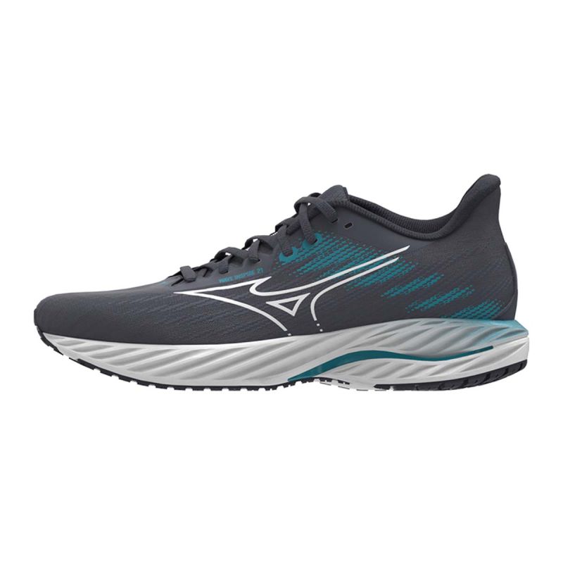 Wave Inspire 21 - Chaussure de course sur route Homme - Odyssey Gray / White / Capri Breeze
