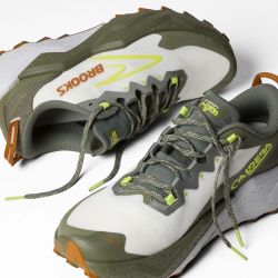 Caldera 8 Chaussures de trail pour hommes - Dusty Olive / Lime / Oyster