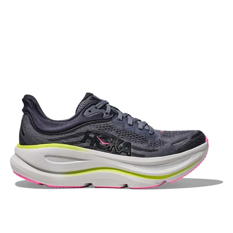 Bondi 9 - Chaussure de running Femme - Charcoal Grey / Grey Skies
