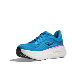 Bondi 9 - Chaussure de running Femme - Skyward Blue / Neon Fuchsia