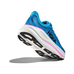 Bondi 9 - Chaussure de running Femme - Skyward Blue / Neon Fuchsia