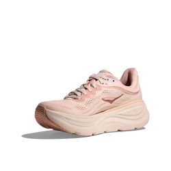 Bondi 9 - Chaussure de running Femme - Rose Latte / Rose Cream