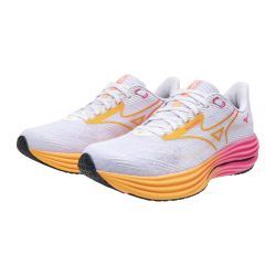 Wave Rider 29 - Chaussure Running Unisexe - White / Tang Orange / Pink Tetra