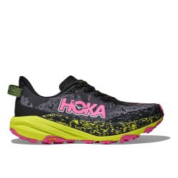 Speedgoat 6 - Chaussure Trail pour Femme - Black / Neon Hoka Citrus