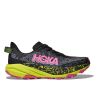 Speedgoat 6 - Chaussure Trail pour Femme - Black / Neon Hoka Citrus