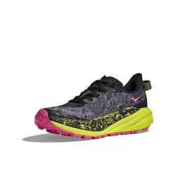 Speedgoat 6 - Chaussure Trail pour Femme - Black / Neon Hoka Citrus