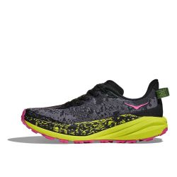 Speedgoat 6 - Chaussure Trail pour Femme - Black / Neon Hoka Citrus