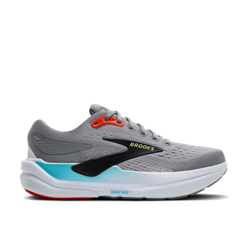 Ghost Max 3 - Chaussure de Running pour Homme - Primer Grey / Antarctica / Red Ghost Max 3 - Chaussure de Running pour Homme - Primer Grey / Antarctica / Red