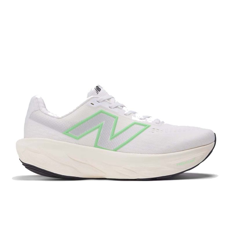 Fresh Foam X 1080 v14 - Chaussures de Running - White / Lime Leaf / Angora