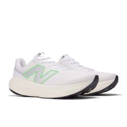 Fresh Foam X 1080 v14 - Chaussures de Running - White / Lime Leaf / Angora