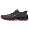 Wave Daichi 9 - Chaussures Trail Homme - Baritone Blue / Citrus / Fiery Coral