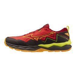 Wave Daichi 9 - Chaussures Trail Homme - High Risk Red / Eve Primrose