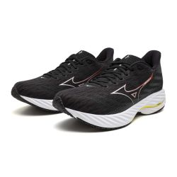 Wave Rider 28 - Chaussure de Running Homme - Black / White / Evening Primrose
