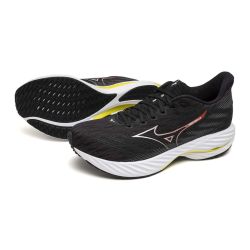 Wave Rider 28 - Chaussure de Running Homme - Black / White / Evening Primrose