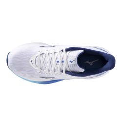 Wave Rider 28 - Chaussure de Running Homme - White / Estate Blue / Mugen Blue