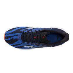 Wave Rider 28 - Chaussures de Course Unisexe - Ignition Red / White / Baseball Blue