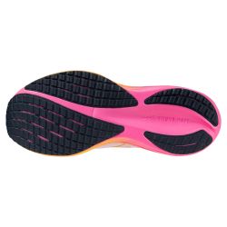 Wave Rider 29 - Chaussures de Course Unisexe - White / Tang Orange / Pink Tetra