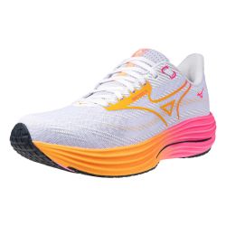 Wave Rider 29 - Chaussures de Course Unisexe - White / Tang Orange / Pink Tetra