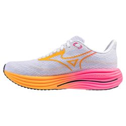 Wave Rider 29 - Chaussures de Course Unisexe - White / Tang Orange / Pink Tetra