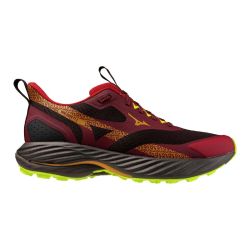 Wave Rider TT 2 - Chaussures de Trail Homme - Mole / Rythmic Red / Evening Primrose