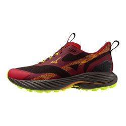 Wave Rider TT 2 - Chaussures de Trail Homme - Mole / Rythmic Red / Evening Primrose