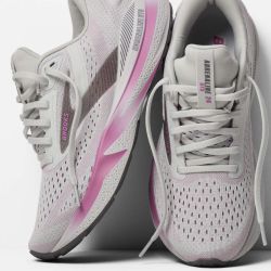 Adrenaline Gts 24 - Chaussure de Course sur Route Femme - Oyster / Excalibur / Pink