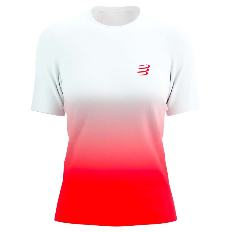 T-shirt Performance Femme - Fluo Red / White T-shirt Performance Femme - Fluo Red / White