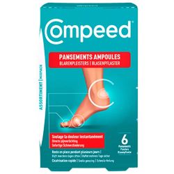 Assortiment de pansements Compeed Ampoule