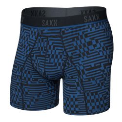 Boxer Kinetic Hd Compression légère - Maze Navy Dawn