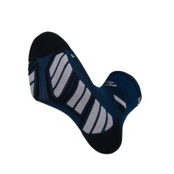 Chaussettes TRAIL ULTRA MID - Bleu / Gris