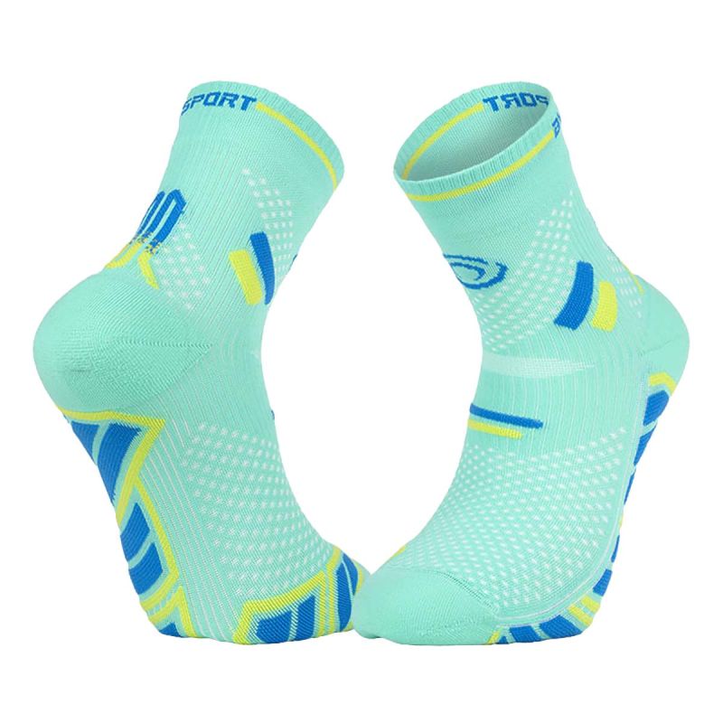 Chaussettes TRAIL ULTRA MID - Turquoise / Bleu Chaussettes TRAIL ULTRA MID - Turquoise / Bleu