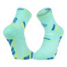 Chaussettes TRAIL ULTRA MID - Turquoise / Bleu