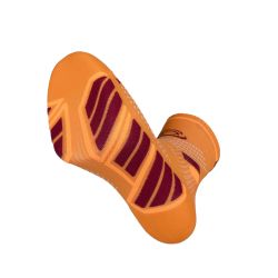 Chaussettes TRAIL ULTRA MID - Orange / Bordeaux