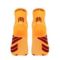 Chaussettes TRAIL ULTRA MID - Orange / Bordeaux